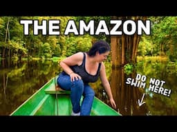 We spent 5 days exploring the AMAZON RAINFOREST!