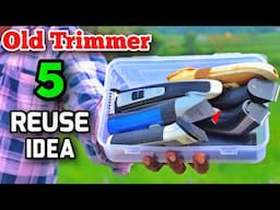 5 awesome uses of old trimmer