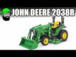 #JohnDeere 2038R Compact Tractor - Loaded