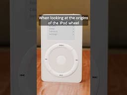 Apple "borrowed" the iPod's wheel then sold it to its creators... #shorts