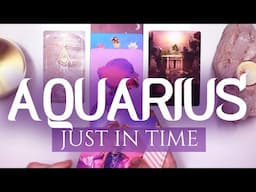 AQUARIUS TAROT READING | "CHRISTMAS COMES EARLY! BEST GIFT EVER!" JUST IN TIME