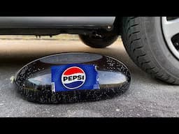 PEPSI BALLOON VS CAR, Coca Cola Zero, PowerAde, Fanta, Sprite, Fruko and Mentos Underground