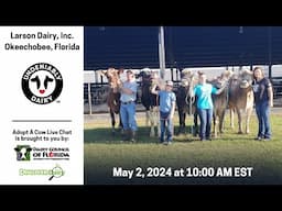 Larson Dairy - Adopt A Cow Live Chat 2024