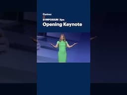 Opening Keynote: Live from Gartner IT Symposium/Xpo