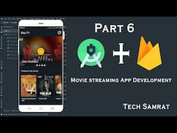 Android Movie streaming App Development || UI Design Part 6