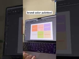 Let’s talk about brand colors! #graphicdesign #brandcolors