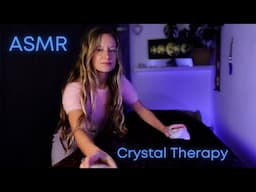 ASMR Crystal Therapy For Love, Healing And Grounding💓 ASMR Reiki Hand Movements 🧚🏻