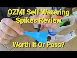 OZMI Plant Self Watering Spikes Review