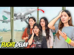 Hamari Flight Delay Hogayi😭|Punjab Mein LockDown Lagaya😱|Sistrology