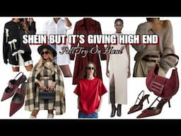 LUXE FOR LESS | AMAZING SHEIN FALL FINDS (BLACK FRIDAY SALE)