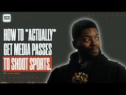 How to *ACTUALLY* Get Media Passes to Shoot Sporting Events w/ Akim Burke