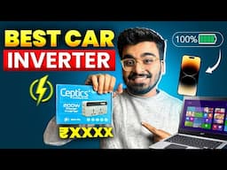 Ceptics 200W Car Power Inverter Charger Unboxing & Review | Laptop Charger For Car | Car Inverter!