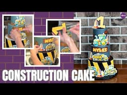 Decorate With Me! | CONSTRUCTION THEME CAKE