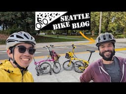 Brompton Ride and Chat with Seattle Bike Blog | Transportion Levy, Bike Infrastructure and Much More