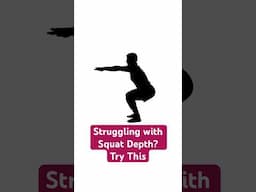 Struggling with Squat Depth? Try This! #mobility #tutorial #squat