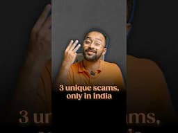 3 Unique Scam, Only in India #llashorts 1064