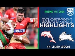 Dolphins v South Sydney Rabbitohs | Match Highlights | NRL 2024