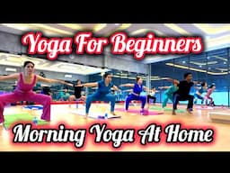 1 Hrs Morning Yoga For Beginners Complete Secession #yogaforbeginners #morningyoga