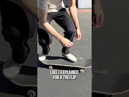 How to Bigflip: Front foot tip #skateboarding