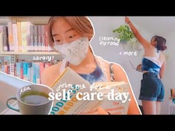 my self care day routine ☽༓･*˚⁺