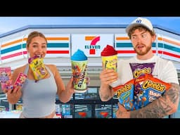 Eating ONLY 7-Eleven Food In Australia For 24 Hours