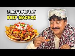 Tribal People Try Beef Nachos!