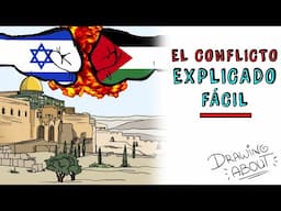 CONFLICTO ISRAEL y PALESTINA | Comprender cómo empezó la guerra | Draw My Life