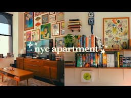 🏡 decorating my new york city apartment (colorful & maximalist)