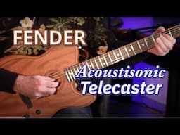 Fender Acoustisonic Telecaster Show & Tell