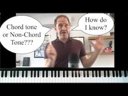 Chord Tone vs  Non Chord Tone: Which is Which?