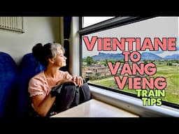 VIENTIANE TO VANG VIENG, LAOS 🚝| High Speed Train Laos China Railway. All You Need To Know!