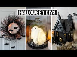 Let's DIY expensive Halloween decor for *LESS* 🎃🖤