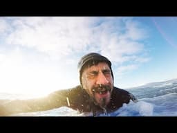 What Surfing in Iceland REALLY FEELS like (for a beginner)