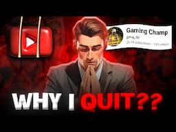 Why I Left My Gaming Channel 😭