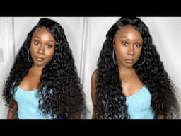 Absolutely Beautiful 😍 13x6 Full Space Deep Part Deep Wave Lace Wig ft YMY Hair