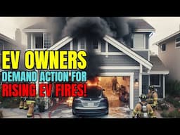 EV Fire Risk Skyrockets: What They’re Not Telling You About Electric Car Safety! Electric Car Danger