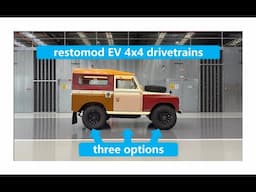 Which EV 4x4 restomod drivetrain is right for you? Jaunt, Fellten options explored