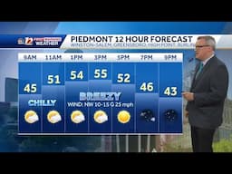 WATCH: Chilly winds begin to relax this weekend