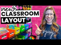 New Classroom Setup AGAIN (Rearranging Furniture) | Falling in Love With Teaching Again VLOG 48