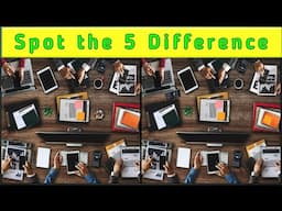 Find The 5 Difference Between Two Pictures//Spot The 5 Hidden Difference (Part-6)//#puzzle#riddle