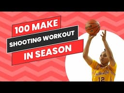 100 Makes a Day: The Ultimate Shooting Workout for Basketball Players #HoopStudy