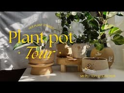 Plant pot tour | my pottery collection!