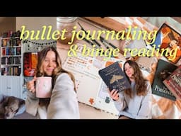 reading journal updates & binge reading romantasy | VAMPATHON READING VLOG days 3&4