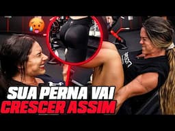 TREINÃO DE PERNA DAS MUSAS LUANA MENDES & CAROL SANCHES