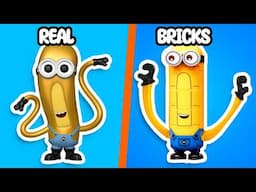 I Recreated Minions In LEGO | DESPICABLE ME 4 Out Of Bricks