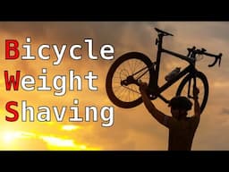 Cheap ways to make bike lighter