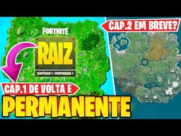 NUNCA VI ISSO ANTES! JOGO VOLTA PARA 2017 DE MANEIRA PERMANENTE FORTNITE RAIZ CAPITULO 1