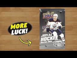 2021-22 Upper Deck Series 1 Hockey Hobby Box Break #2 - Another Great Pull!