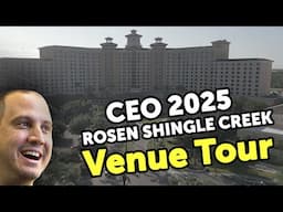 CEO 2025's Rosen Shingle Creek Orlando Venue Tour with Jebailey