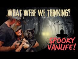 VANLIFE - Camping in a HAUNTED wood!